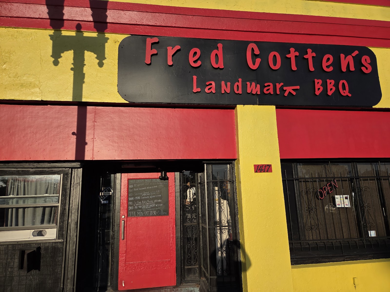 Fred Cotten's Landmark BBQ