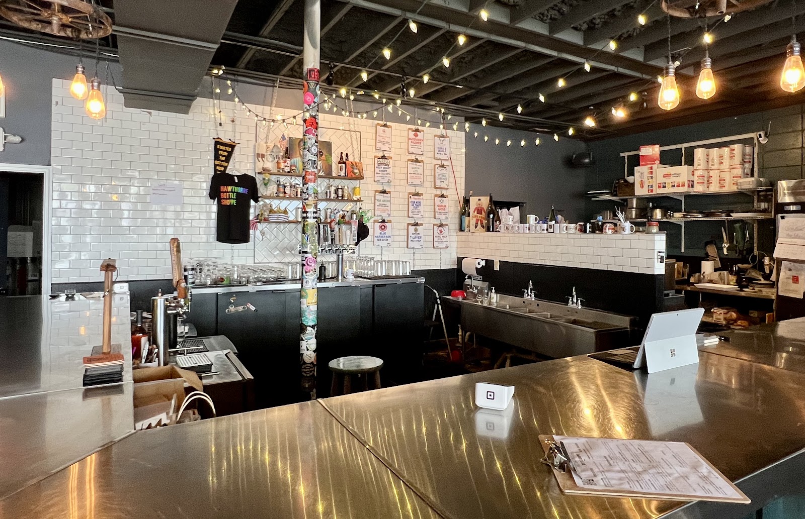 Bars at Hawthorne Bottle Shoppe in Grand Central District, St. Petersburg, Florida