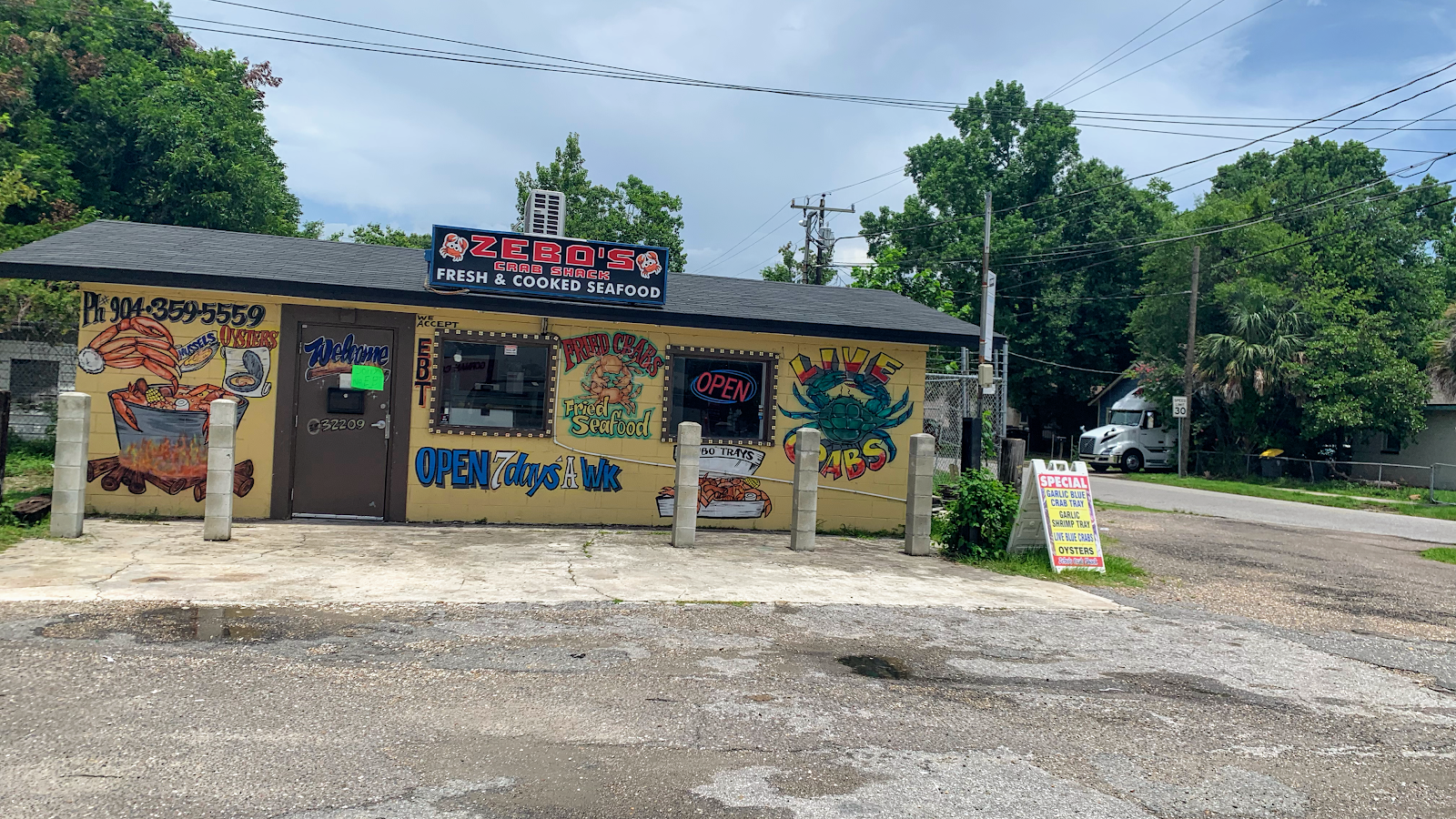 Zebo's Crab Shack — Seafood Restaurants in West Jacksonville, Jacksonville, FL